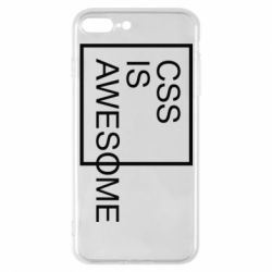 Чехол для iPhone 7 Plus CSS is awesome - PrintSalon