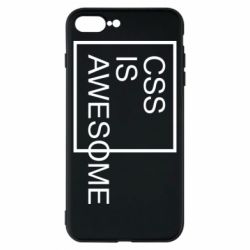 Чехол для iPhone 8 Plus CSS is awesome - PrintSalon