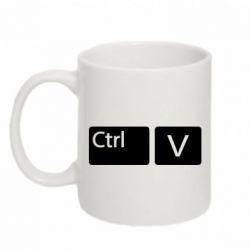 Чашка 320ml Ctrl v