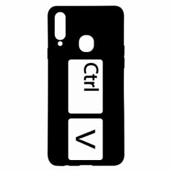 Чехол для Samsung A20s Ctrl v - PrintSalon