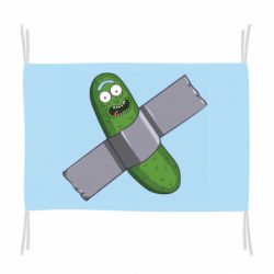 Флаг Cucumber rick glued with tape - PrintSalon