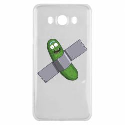 Чехол для Samsung J7 2016 Cucumber rick glued with tape - PrintSalon