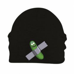 Шапка флисовая Cucumber rick glued with tape - PrintSalon