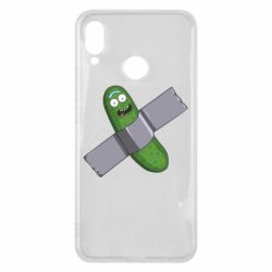 Чехол для Huawei P Smart Plus 2018 Cucumber rick glued with tape