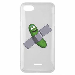Чехол для Xiaomi Redmi 6A Cucumber rick glued with tape - PrintSalon