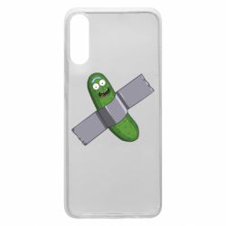 Чехол для Samsung A70 Cucumber rick glued with tape - PrintSalon