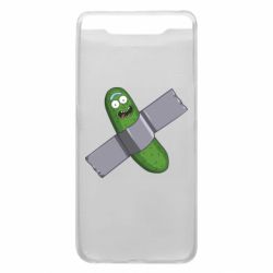 Чехол для Samsung A80 Cucumber rick glued with tape - PrintSalon