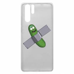 Чехол для Huawei P30 Pro Cucumber rick glued with tape - PrintSalon