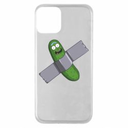 Чехол для iPhone 11 Cucumber rick glued with tape - PrintSalon