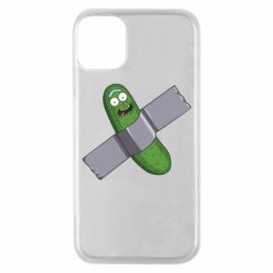 Чехол для iPhone 11 Pro Cucumber rick glued with tape - PrintSalon