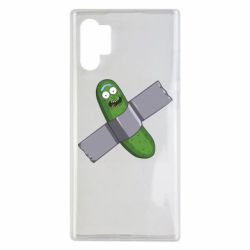 Чехол для Samsung Note 10 Plus Cucumber rick glued with tape