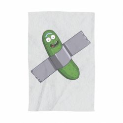 Полотенце с принтом Cucumber rick glued with tape - PrintSalon