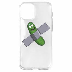 Чехол для iPhone 12 mini Cucumber rick glued with tape - PrintSalon