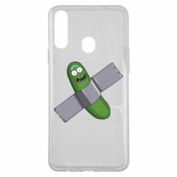 Чехол для Samsung A20s Cucumber rick glued with tape - PrintSalon