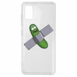 Чехол для Samsung A41 Cucumber rick glued with tape - PrintSalon