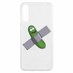 Чехол для Samsung A50 Cucumber rick glued with tape - PrintSalon