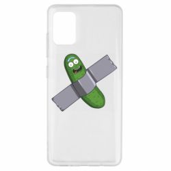Чехол для Samsung A51 Cucumber rick glued with tape - PrintSalon
