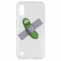 Чехол для Samsung A01/M01 Cucumber rick glued with tape