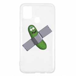 Чехол для Samsung M31 Cucumber rick glued with tape - PrintSalon