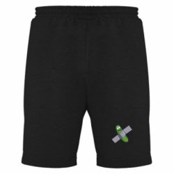 Мужские шорты Cucumber rick glued with tape - PrintSalon