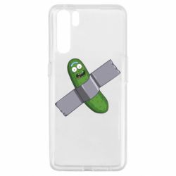 Чехол для Oppo A91/Reno3 Cucumber rick glued with tape - PrintSalon