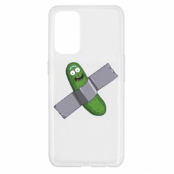 Чехол для Oppo Reno 5 4G Cucumber rick glued with tape - PrintSalon