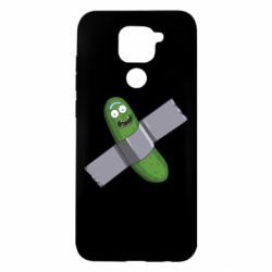Чехол для Xiaomi Redmi Note 9/Redmi 10X Cucumber rick glued with tape - PrintSalon
