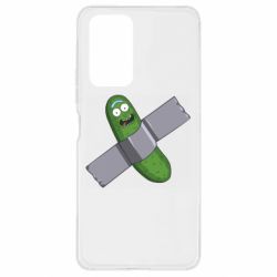 Чехол для Xiaomi Redmi Note 10 Pro Cucumber rick glued with tape - PrintSalon