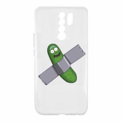 Чехол для Xiaomi Redmi 9 Cucumber rick glued with tape - PrintSalon
