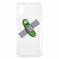 Чехол для Xiaomi Redmi 9a Cucumber rick glued with tape - PrintSalon