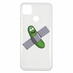 Чехол для Xiaomi Redmi 9c Cucumber rick glued with tape