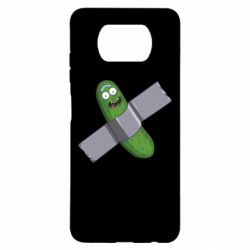 Чехол для Xiaomi Poco X3 Cucumber rick glued with tape - PrintSalon