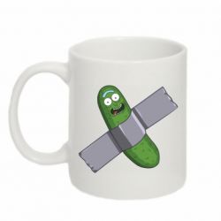 Чашка 320ml Cucumber rick glued with tape