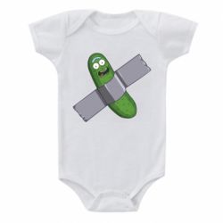 Детский бодик Cucumber rick glued with tape - PrintSalon