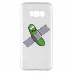 Чехол для Samsung S8 Cucumber rick glued with tape - PrintSalon