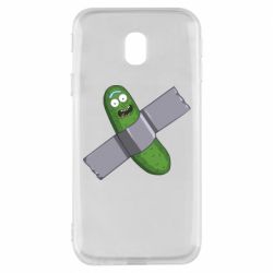 Чехол для Samsung J3 2017 Cucumber rick glued with tape - PrintSalon