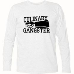 Футболка с длинным рукавом Culinary Gangster - PrintSalon