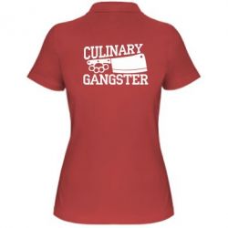 Женское поло Culinary Gangster - PrintSalon