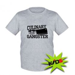 Детская футболка Culinary Gangster - PrintSalon