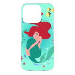 Чохол для iPhone 14 Pro Cute and shy Ariel - PrintSalon