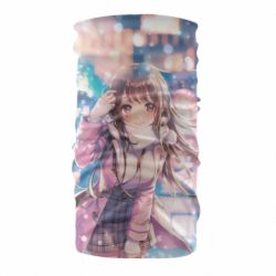 Бандана Cute anime girl and winter