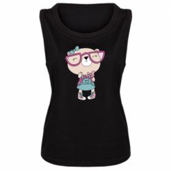 Женская майка Cute bear - PrintSalon