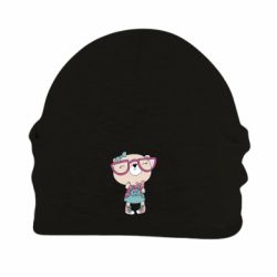 Шапка флисовая Cute bear - PrintSalon