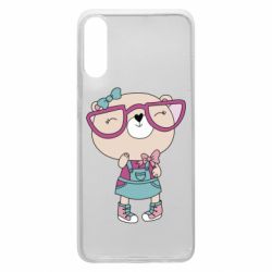 Чехол для Samsung A70 Cute bear - PrintSalon