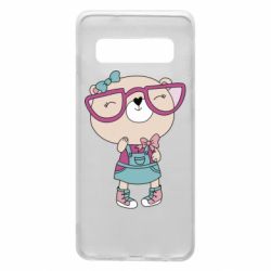 Чехол для Samsung S10 Cute bear - PrintSalon