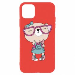 Чехол для iPhone 11 Cute bear - PrintSalon