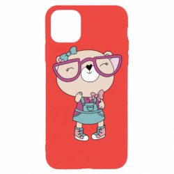 Чехол для iPhone 11 Pro Cute bear - PrintSalon