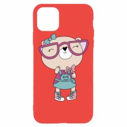 Чехол для iPhone 11 Pro Max Cute bear - PrintSalon