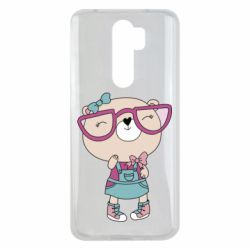 Чехол для Xiaomi Redmi Note 8 Pro Cute bear - PrintSalon