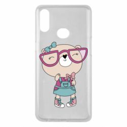 Чехол для Samsung A10s Cute bear - PrintSalon